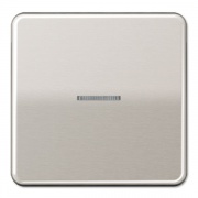 Клавиша 1-ая для одноклавишного выключателя/кнопки с подсветкой Jung CD Платина