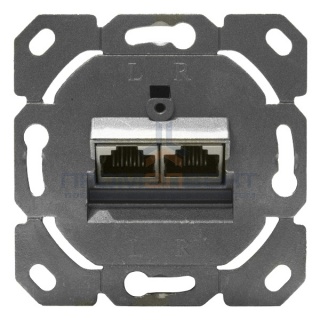 Компьютерная розетка Donel RJ45 6 кат. 2-я UAE-Cat.6/ClassE-8 Up 0 mK