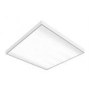 Светодиодный светильник "ВАРТОН" офисный встраиваемый/накладной 595*595*50мм 27 ВТ 4000К диммируемый 1-10