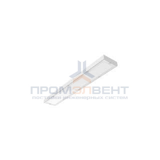 Светильник LED "ВАРТОН" медицинский накладной 1195*180*55 мм с опаловым рассеивателем 54 ВТ 4000К класс защиты IP54 с функцией аварийного освещения