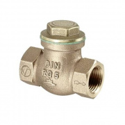 Клапан обратный Oventrop - 3/4" (ВР/ВР, PN16, Tmax 80°C, металлическое уплотнение)