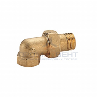 Сгон угловой Giacomini R19 - 3/4" (без покрытия)