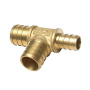 Тройник переходной REHAU RX - 63 x 25 x 63 (бронза, для труб из сшитого полиэтилена RAUTITAN)