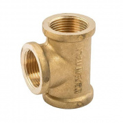 Тройник с внутренней резьбой ELSEN METALIT EBF07 - 1" (латунь без покрытия)