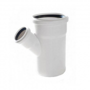 Тройник с уменьшенным отводом на 45° REHAU RAUPIANO PLUS - 160 x 125 (для внутренней канализации)