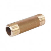 Удлинитель резьбовой STOUT - 1" длина 225 мм (НР/НР, латунь без покрытия)