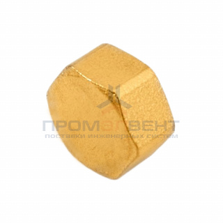 Заглушка латунная с внутренней резьбой STOUT - 2"