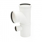 Крестовина с параллельными отводами REHAU RAUPIANO PLUS - 90 x 50 (для внутренней канализации)