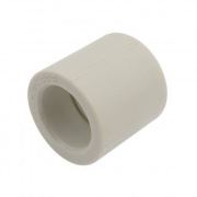 Муфта FV-Plast - 25 (для полипропиленовых труб под пайку, цвет серый)