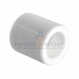 Муфта VALTEC VTp.703 - 20 (для полипропиленовых труб под пайку, цвет белый)