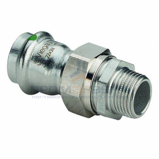 Муфта разъемная Viega Sanpress Inox 2365 - 28 x 3/4" (нержавеющая сталь)