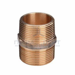 Ниппель Viega 3280 - 1/4" (резьбовой, бронза без покрытия)