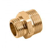 Ниппель латунный резьбовой переходной STOUT - 3" x 2"1/2