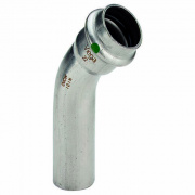 Отвод 45° Viega Sanpress Inox 2326.1 - 28 (нержавеющая сталь)