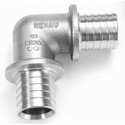 Отвод 90° REHAU - 20 (латунь, для труб из сшитого полиэтилена RAUTHERM S)