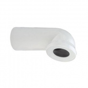 Патрубок для выпуска унитаза угловой 90° REHAU RAUPIANO PLUS - 90 (для внутренней канализации)