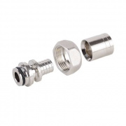 Переход на евроконус SANEXT - 20x2.8 x 3/4" (для труб из сшитого полиэтилена, в комплекте с гильзой)