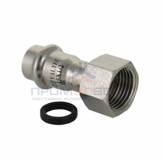 Переход на накидную гайку VALTEC VTi.908 - 28 x 1" (прессовой, для труб из нержавеющей стали)