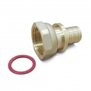 Переход на накидную гайку Varmega Slide-fit - 16 x 1/2" (латунь, для труб из сшитого полиэтилена)