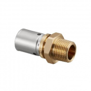 Переход на наружную резьбу Oventrop Cofit P - 26x3.0 x 3/4" (прессовой, бронза)