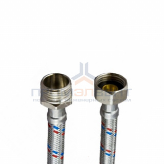 Подводка для воды гибкая Industrias Mateu (Гайка/Штуцер) - 1/2" (длина 1500 мм)