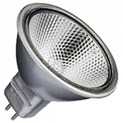 Лампа галогенная BLV FARBIG Silver 50W 36° 12V GU5,3 отражатель silver/серебристый