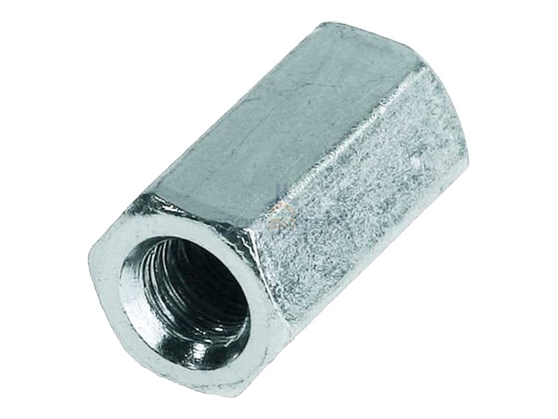 Гайка соединительная М10 удлиненная оцинкованная DIN6334