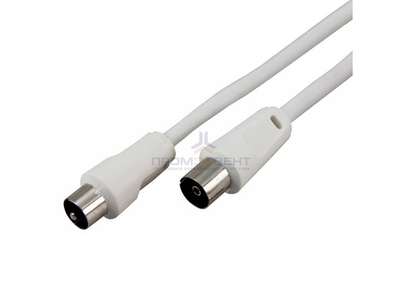 Шнур TV PLUG-TV JACK 7М Белый