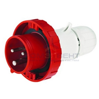 Вилка кабельная DKC Quadro IP67 16A 2P+E 230В