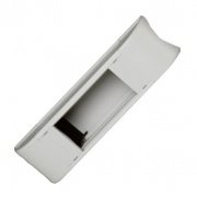 Пустой розеточный блок 4 модуля Legrand серый