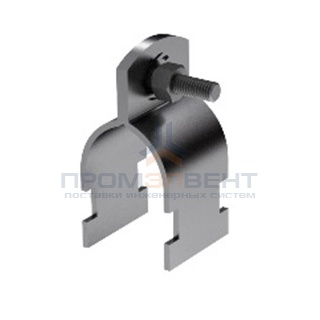 Разборный хомут для труб d 3/4, без изоляции