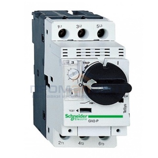 Автомат Schneider Electric TeSys GV2P с комбинированным расцепителем 4-6,3А