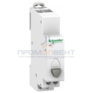 Кнопка управления iPB Acti 9 Schneider Electric серая 1НЗ
