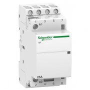 Модульный контактор iCT Acti 9 Schneider Electric 25A 4НО  220В/240В АС 50ГЦ