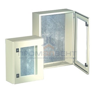 Навесной шкаф CE, с прозрачной дверью, 600 x 400 x 250мм, IP55